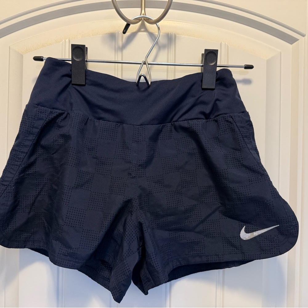 Nike Women's Dark Blue Athletic Shorts